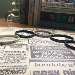 Hot Topic Supernatural bracelet set